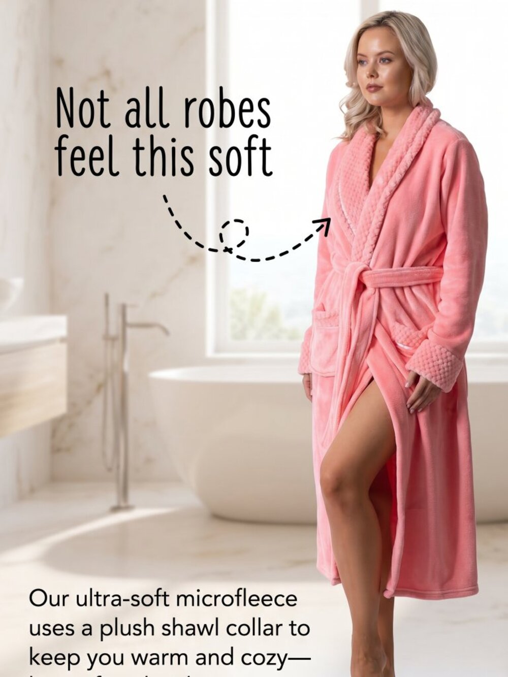 plush luxury bathrobe new other colors available